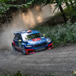 Nejrychlejší pekař dobyl Zlín. Adam Březík ovládl 55. Barum Czech Rally Zlín