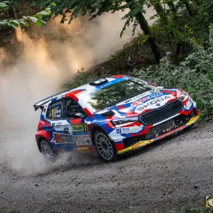 Nejrychlejší pekař dobyl Zlín. Adam Březík ovládl 55. Barum Czech Rally Zlín