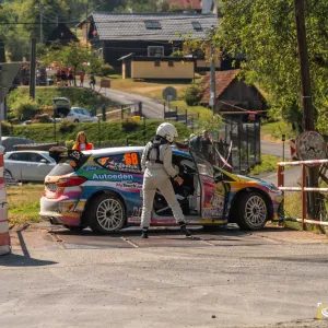 Nejrychlejší pekař dobyl Zlín. Adam Březík ovládl 55. Barum Czech Rally Zlín