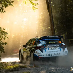 Nejrychlejší pekař dobyl Zlín. Adam Březík ovládl 55. Barum Czech Rally Zlín