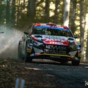 Nejrychlejší pekař dobyl Zlín. Adam Březík ovládl 55. Barum Czech Rally Zlín
