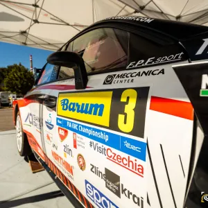 Nejrychlejší pekař dobyl Zlín. Adam Březík ovládl 55. Barum Czech Rally Zlín