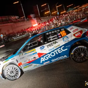 Nejrychlejší pekař dobyl Zlín. Adam Březík ovládl 55. Barum Czech Rally Zlín