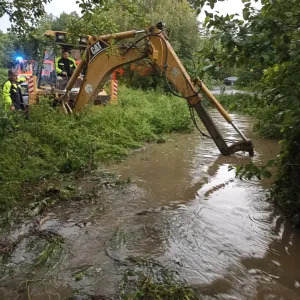 Blesková povodeň zasáhla Valašské Klobouky i Luhačovice