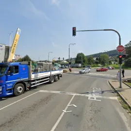 Kvůli poruše semaforů v Prštném zakázali odbočování