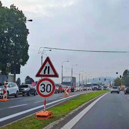 Silničáři dokončují opravu na tahu Zlín - Otrokovice