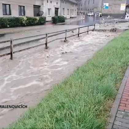 Dřevnice ve Zlíně je na trojce, měla by ale brzy klesat