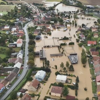 Řeky ve Zlínském kraji klesají. Výjimkou je Morava