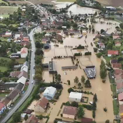 Řeky ve Zlínském kraji klesají. Výjimkou je Morava