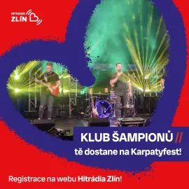 Klub šampionů tě dostane na Karpaty fest!