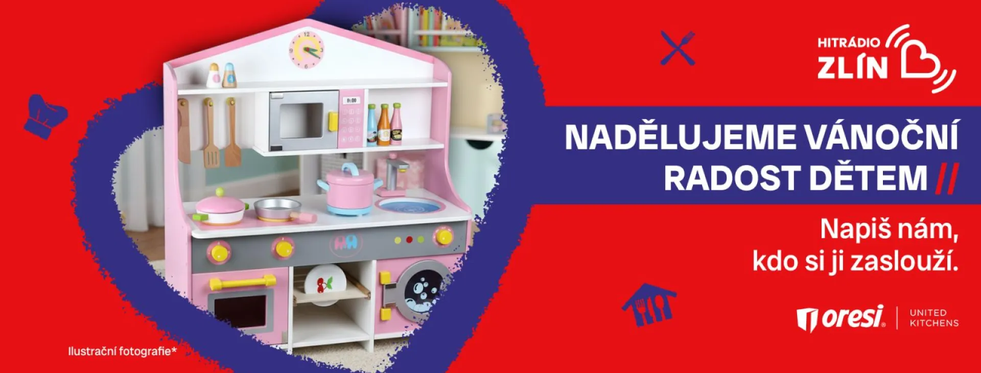 Oresi a Hitrádio Zlín nadělují vánoční radost dětem, kde na dárky nejsou peníze