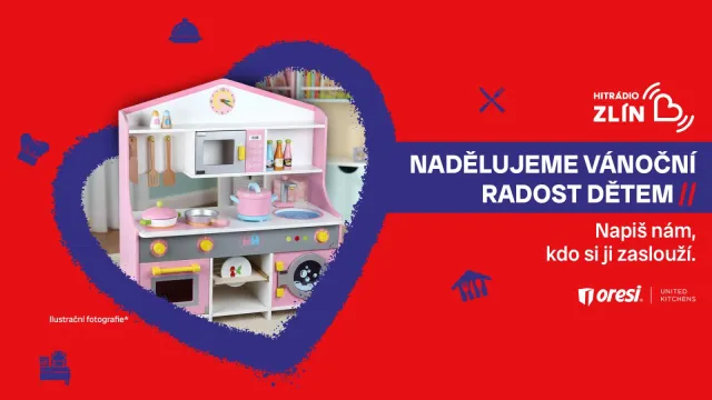 Oresi a Hitrádio Zlín nadělují vánoční radost dětem, kde na dárky nejsou peníze