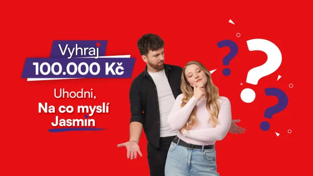 🧠 NA CO MYSLÍ JASMIN: tipni si a vyhraj 100 000 Kč!
